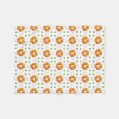 Traditionelles lettisches SUN-Zeichen geometrische Fleecedecke (Vorderseite (Horizontal))