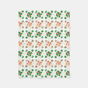 Traditionelles lettisches SUN-Zeichen geometrische Fleecedecke