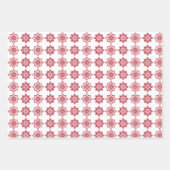 Traditionelles lettisches SUN-Zeichen geometrische Geschenkpapier Set (Vorderseite 2)