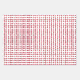 Traditionelles lettisches SUN-Zeichen geometrische Geschenkpapier Set