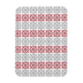 Traditionelles lettisches SUN-Zeichen geometrische Magnet (Vertikal)