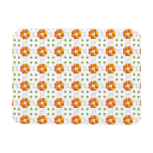 Traditionelles lettisches SUN-Zeichen geometrische Magnet (Horizontal)