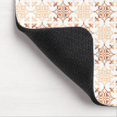 Traditionelles lettisches SUN-Zeichen geometrische Mousepad (Ecke)