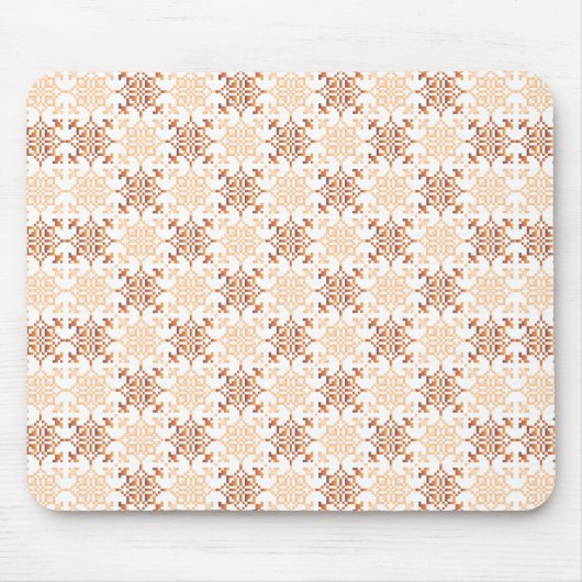 Traditionelles lettisches SUN-Zeichen geometrische Mousepad (Vorne)