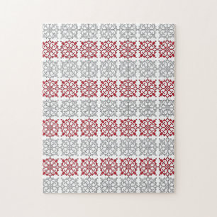 Traditionelles lettisches SUN-Zeichen geometrische Puzzle