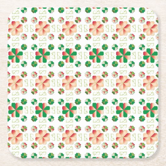 Traditionelles lettisches SUN-Zeichen geometrische Rechteckiger Pappuntersetzer (Vorderseite)