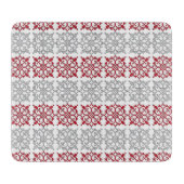 Traditionelles lettisches SUN-Zeichen geometrische Schneidebrett (Vorderseite)