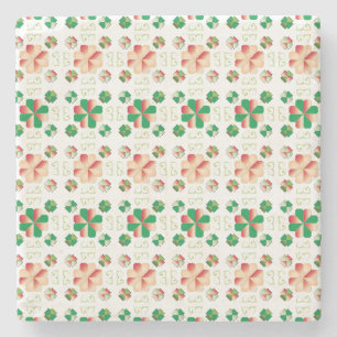 Traditionelles lettisches SUN-Zeichen geometrische Steinuntersetzer