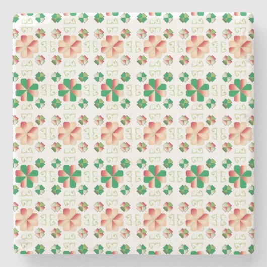 Traditionelles lettisches SUN-Zeichen geometrische Steinuntersetzer (Vorderseite)