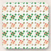 Traditionelles lettisches SUN-Zeichen geometrische Untersetzer (Vorderseite)