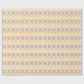 Traditionelles litauisches Volkskunstmuster Geschenkpapier (Flach)