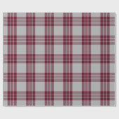 Traditionelles MacGregor Dress Tartan Wrapping Pap Geschenkpapier (Flach)