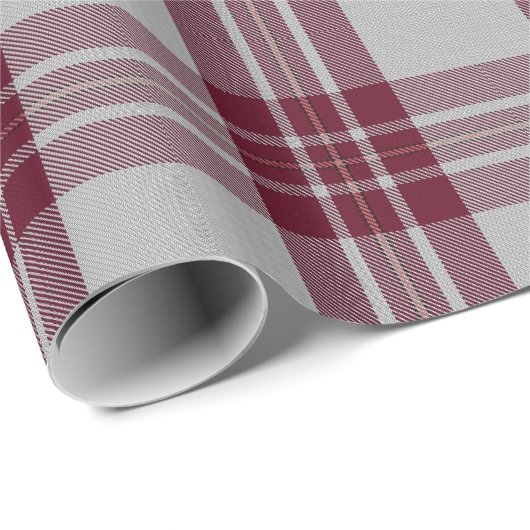 Traditionelles MacGregor Dress Tartan Wrapping Pap Geschenkpapier (Rolleneckpunkt)