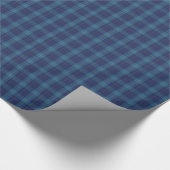 Traditionelles MacKerrell Clan Tartan Wrapping Pap Geschenkpapier (Ecke)