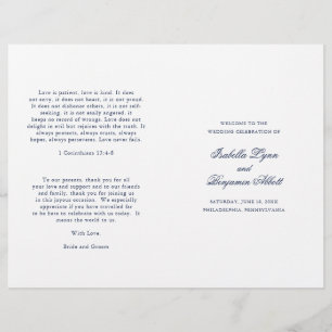 Traditionelles marineblaues formelles Hochzeitspro