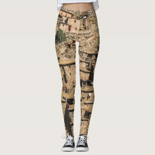 Traditionelles marokkanisches Dorf, Archivarchitek Leggings
