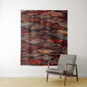 traditionelles marokkanisches Kunstwerk Wandteppich (Beispiel)