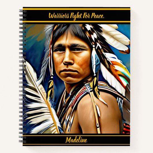 Traditionelles Memo-Buch: Stammesgeist Notizblock (Vorderseite)