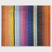 Traditionelles mexikanisches Fiesta Geschenkpapier (Flach)