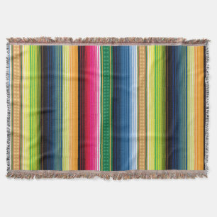 Traditionelles mexikanisches umfassendes Serape Decke