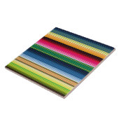 Traditionelles mexikanisches umfassendes Serape Fliese (Seite)