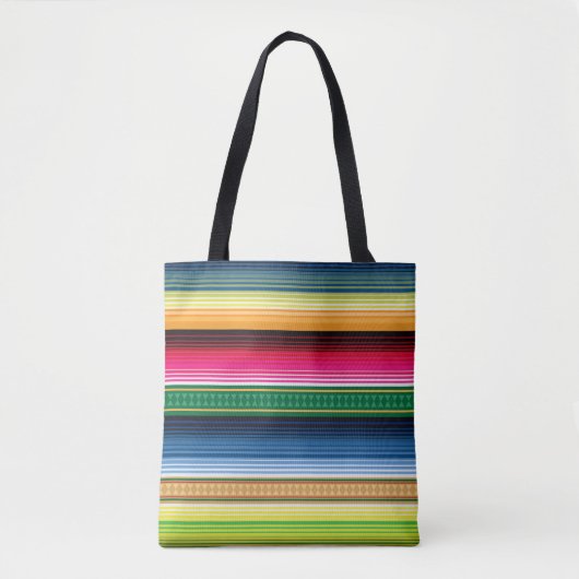 Traditionelles mexikanisches umfassendes Serape Tasche (Vorderseite)