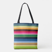 Traditionelles mexikanisches umfassendes Serape Tasche (Rückseite)