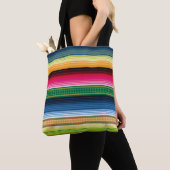 Traditionelles mexikanisches umfassendes Serape Tasche (Von Nahem)