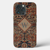 Traditionelles Mit Monogramm orientalisches Muster Case-Mate iPhone Hülle (Rückseite)