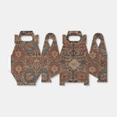 Traditionelles Mit Monogramm orientalisches Muster Geschenkschachtel (Ungefaltet)