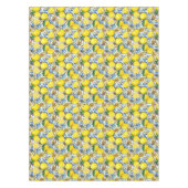 Traditionelles Mittelmeer-Muster mit Zitronen Tischdecke (Vorderseite)