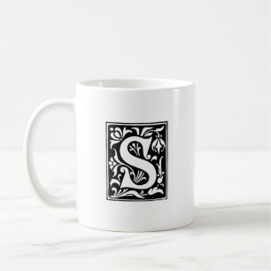 Traditionelles Monogramm S Kaffeetasse