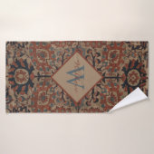 Traditionelles monogrammiertes orientalisch-persis badehandtuch (Badehandtuch)