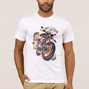 Traditionelles Monsterbike T-Shirt