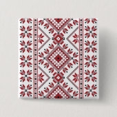 Traditionelles Motiv, traditionelles rumänisches M Button (Vorderseite)