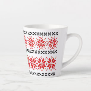 Traditionelles Motiv, traditionelles rumänisches M Milchtasse