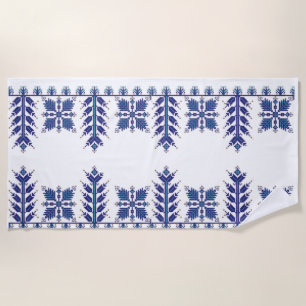 Traditionelles Motiv, traditionelles rumänisches M Strandtuch