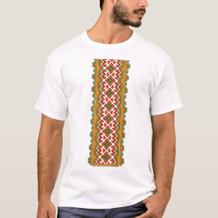 Traditionelles Motiv, traditionelles rumänisches M T-Shirt