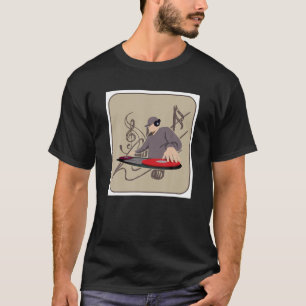 Traditionelles Music Party Mexican Lottery El DJ B T-Shirt