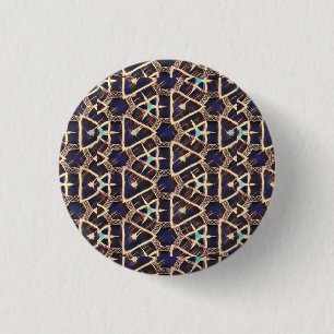 traditionelles Muster Button