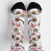 Traditionelles Muster der ethnischen Herkunft auf Socken (Oben)