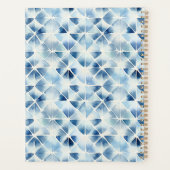 Traditionelles Muster der japanischen blauen Gefär Planer (Rückseite)