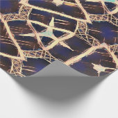 traditionelles Muster Geschenkpapier (Ecke)