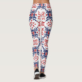 Traditionelles Muster Leggings (Rückseite)