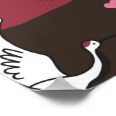 Traditionelles, nahtloses Doodmuster mit Poster (Ecke)