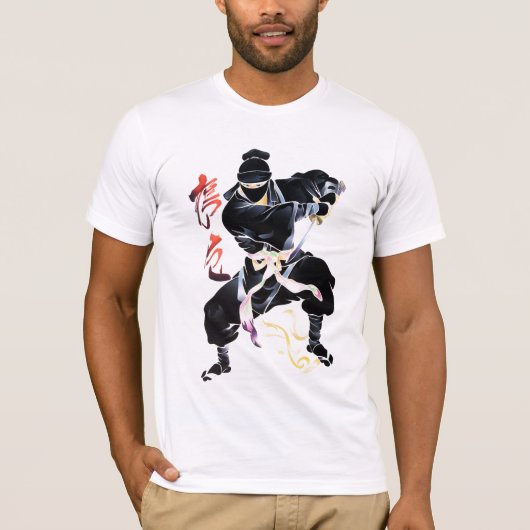 Traditionelles Ninja T-Shirt (Vorderseite)