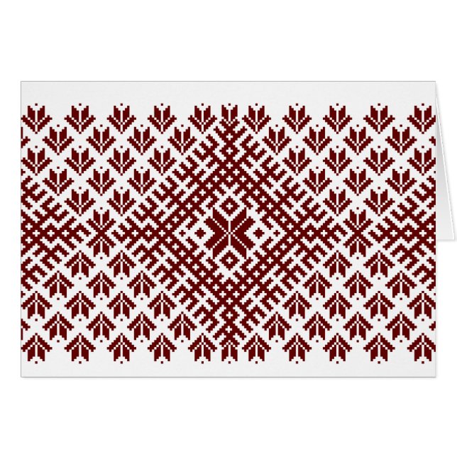 Traditionelles nordisches Design (Vorderseite (Horizontal))