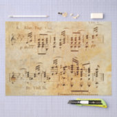 traditionelles Notenpapier Seidenpapier (Handwerk)