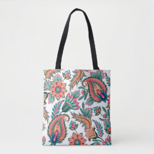 Traditionelles orientalisches, nahtloses Paisley-M Tasche
