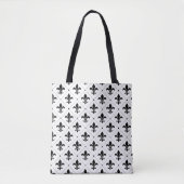 Traditionelles Ornament Royal Lily Tote Tasche (Vorderseite)